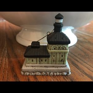 1995 Lefton Teledo Harbor Lighthouse Xmas Ornament
